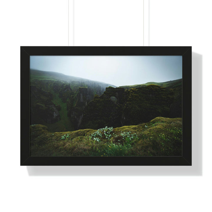 Mystical Canyon - Framed Print - Visiting This World