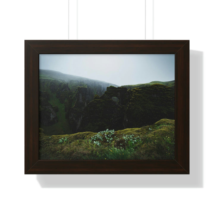 Mystical Canyon - Framed Print - Visiting This World