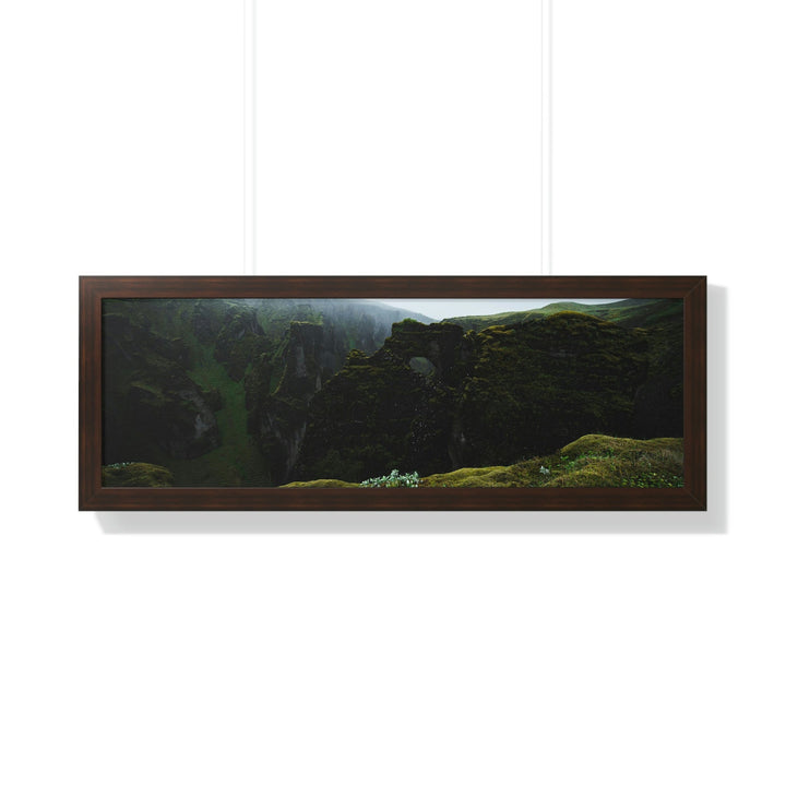 Mystical Canyon - Framed Print - Visiting This World