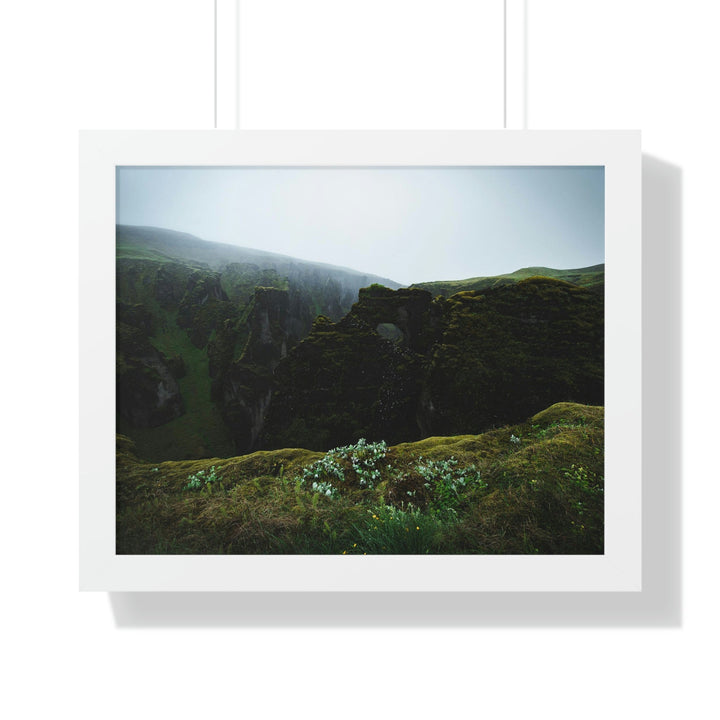 Mystical Canyon - Framed Print - Visiting This World