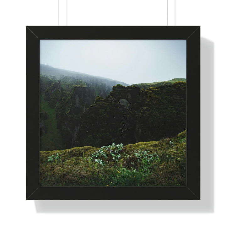 Mystical Canyon - Framed Print - Visiting This World