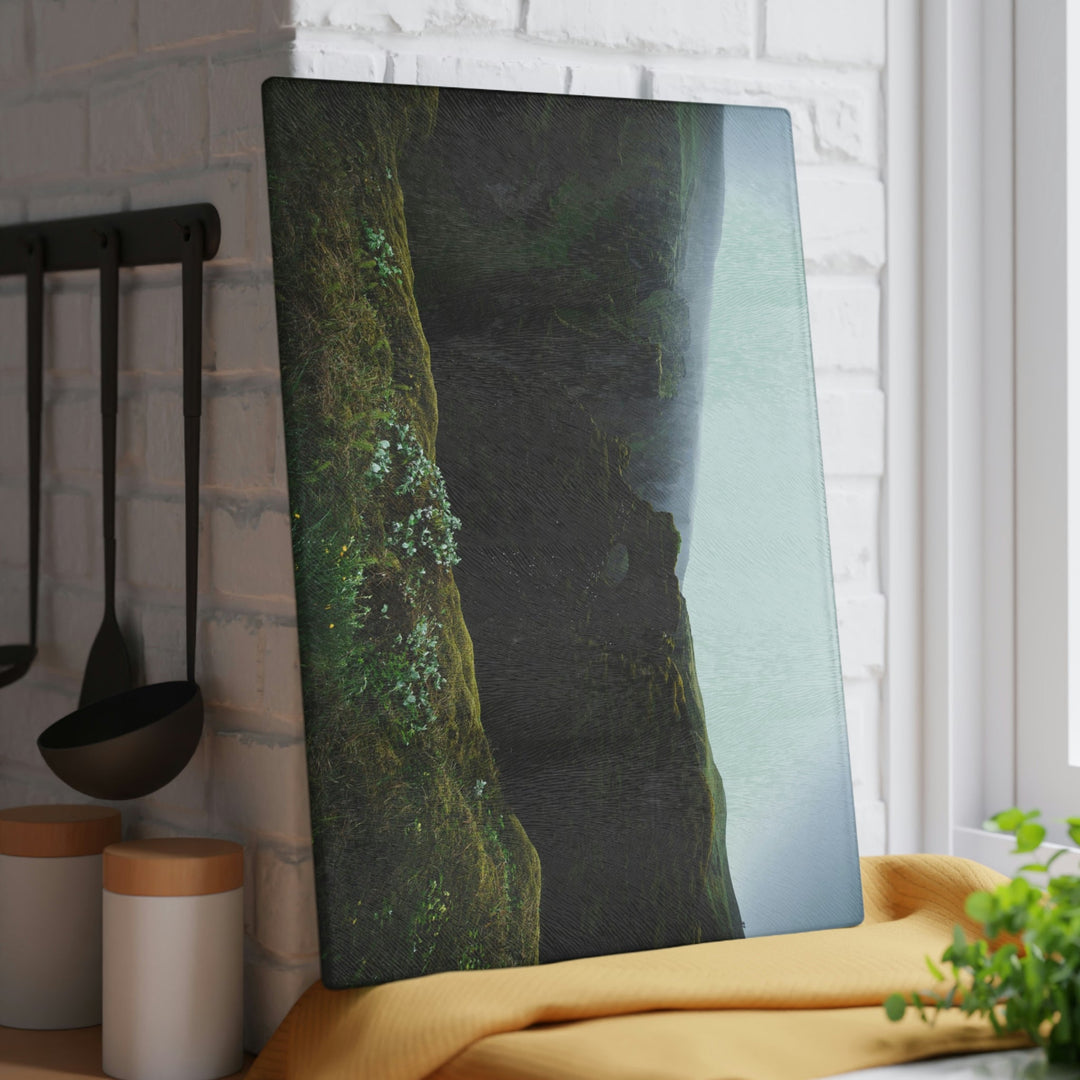 Mystical Canyon - Glass Cutting Board - Visiting This World