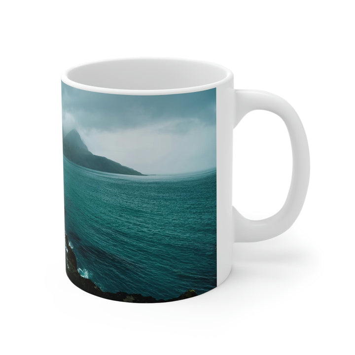 Mystical Mountain View - Ceramic Mug 11oz - Visiting This World