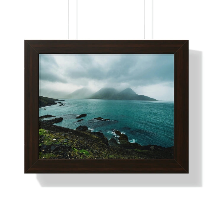 Mystical Mountain View - Framed Print - Visiting This World