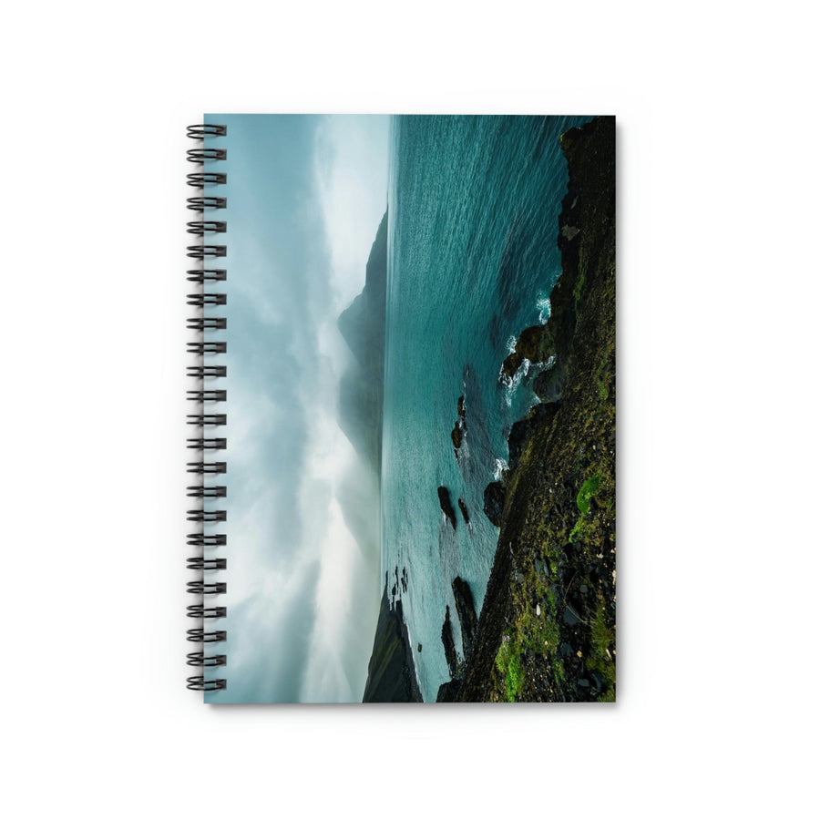 Mystical Mountain View - Spiral Ruled Line Notebook - Visiting This World