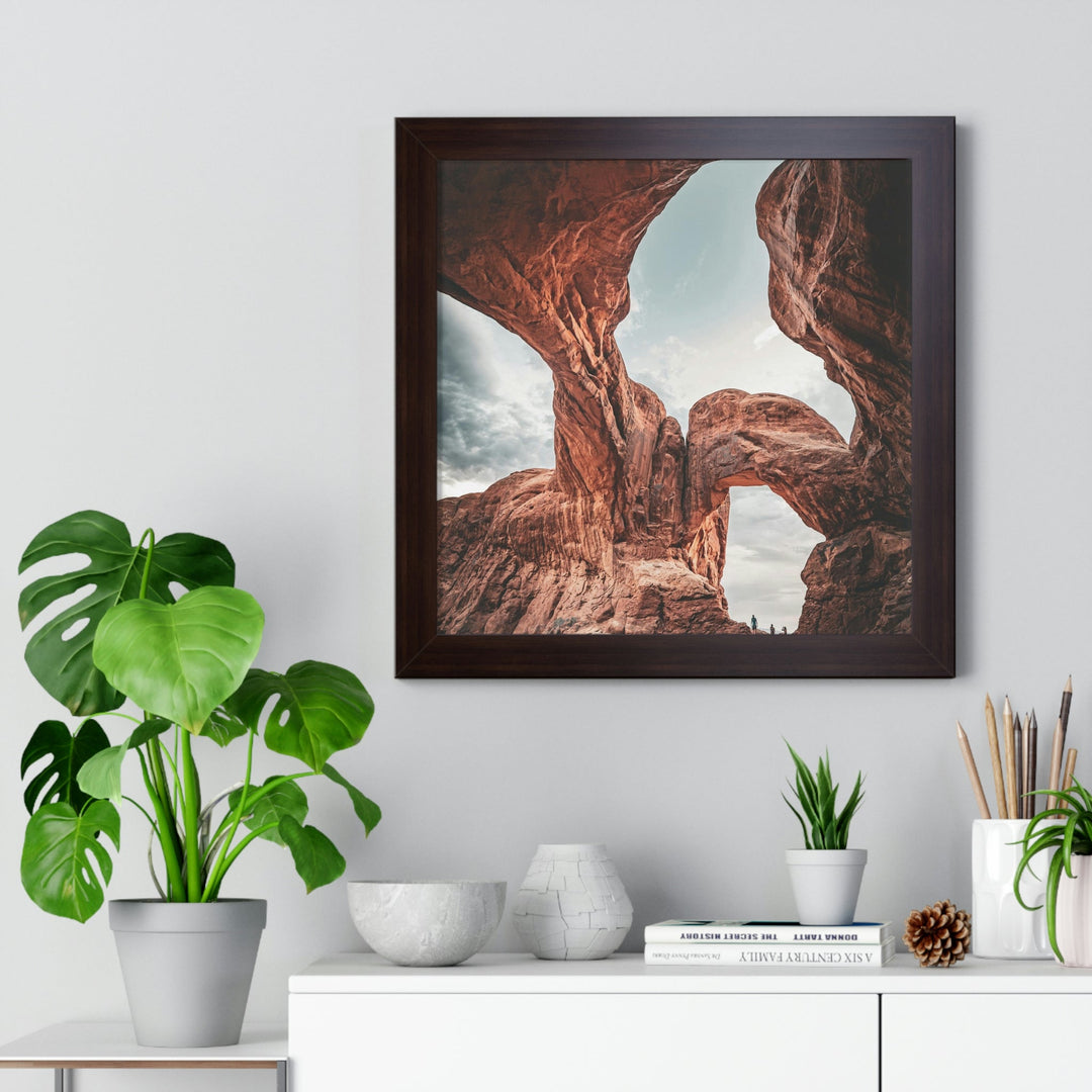 Natural Frames Part 1 - Framed Print - Visiting This World