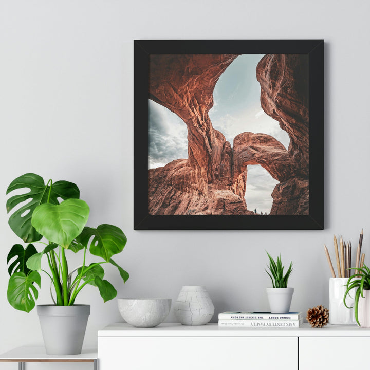 Natural Frames Part 1 - Framed Print - Visiting This World