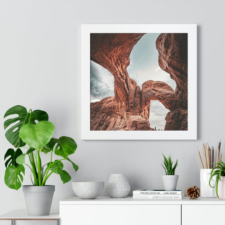 Natural Frames Part 1 - Framed Print - Visiting This World