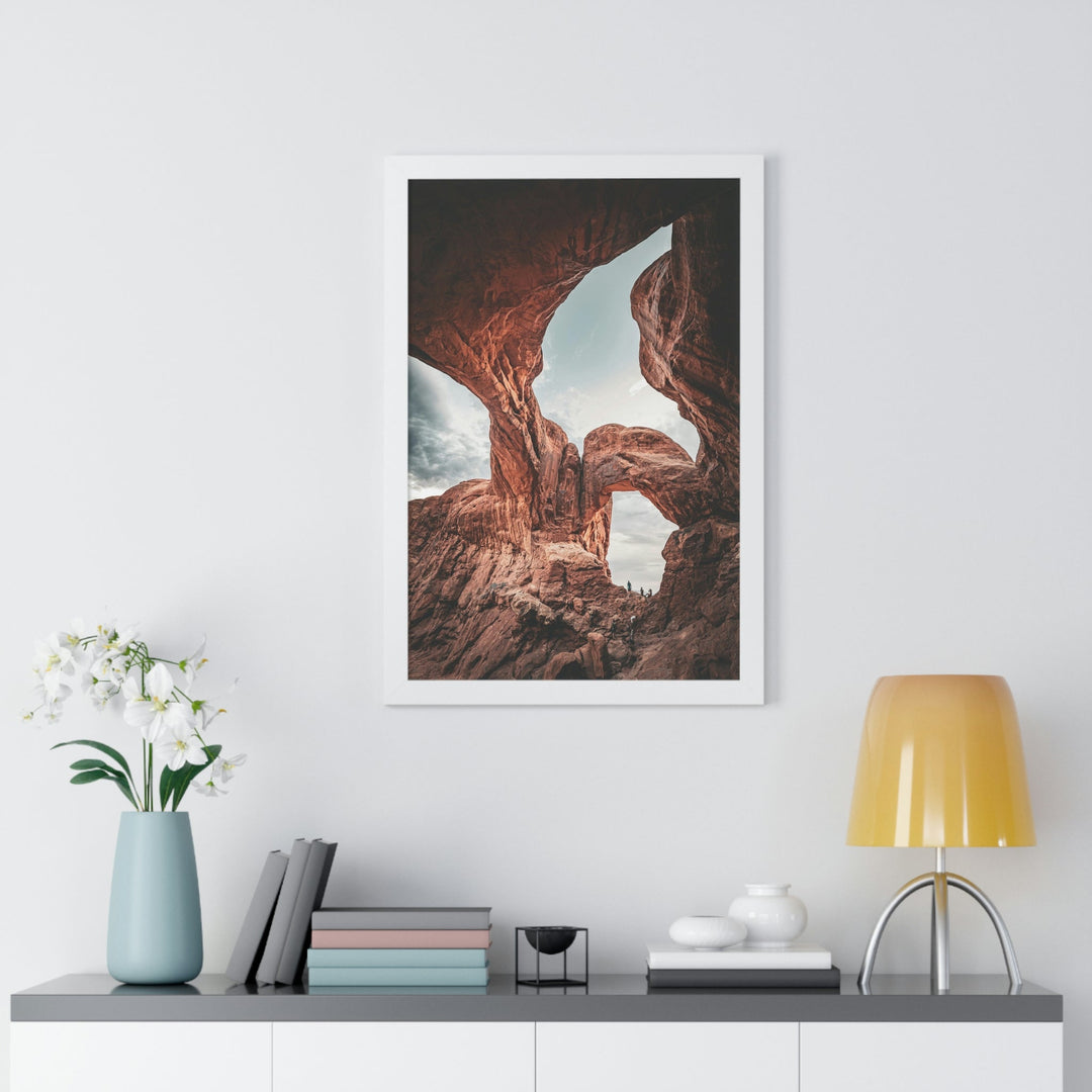 Natural Frames Part 1 - Framed Print - Visiting This World