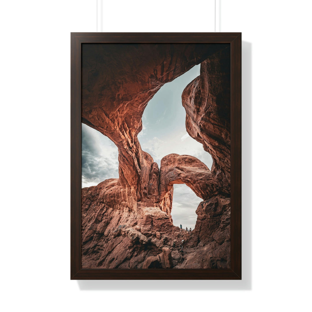 Natural Frames Part 1 - Framed Print - Visiting This World