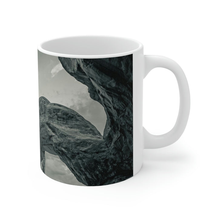 Natural Frames Part 1 in Black and White - Ceramic Mug 11oz - Visiting This World