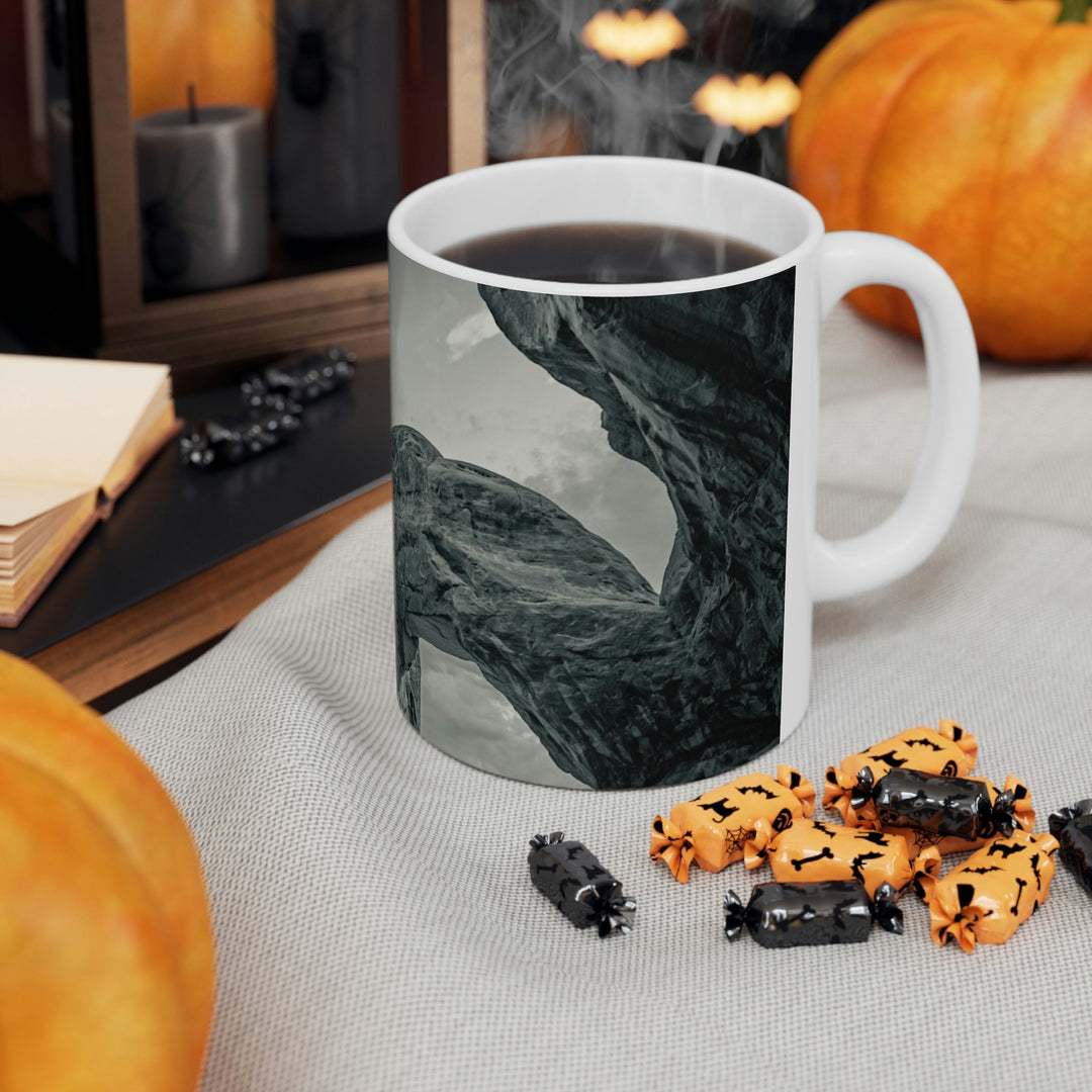 Natural Frames Part 1 in Black and White - Ceramic Mug 11oz - Visiting This World