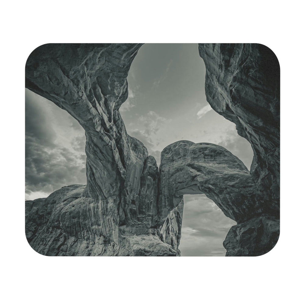 Natural Frames Part 1 in Black and White - Mouse Pad (Rectangle) - Visiting This World