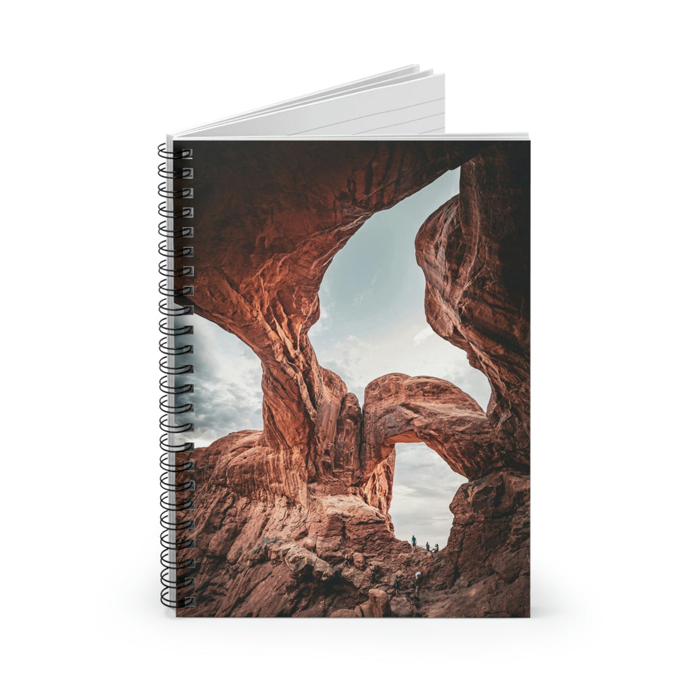 Natural Frames Part 1 - Spiral Ruled Line Notebook - Visiting This World