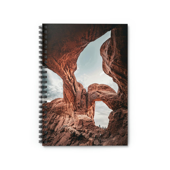 Natural Frames Part 1 - Spiral Ruled Line Notebook - Visiting This World