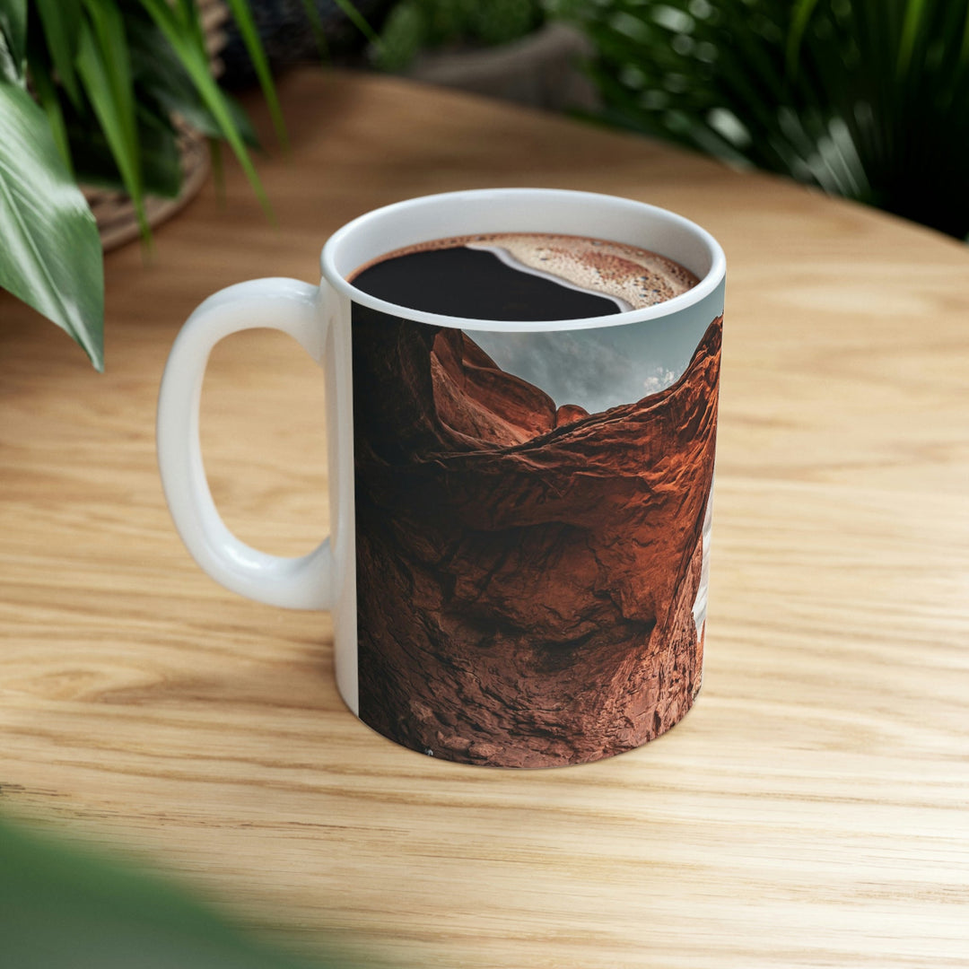 Natural Frames Part 2 - Ceramic Mug 11oz - Visiting This World