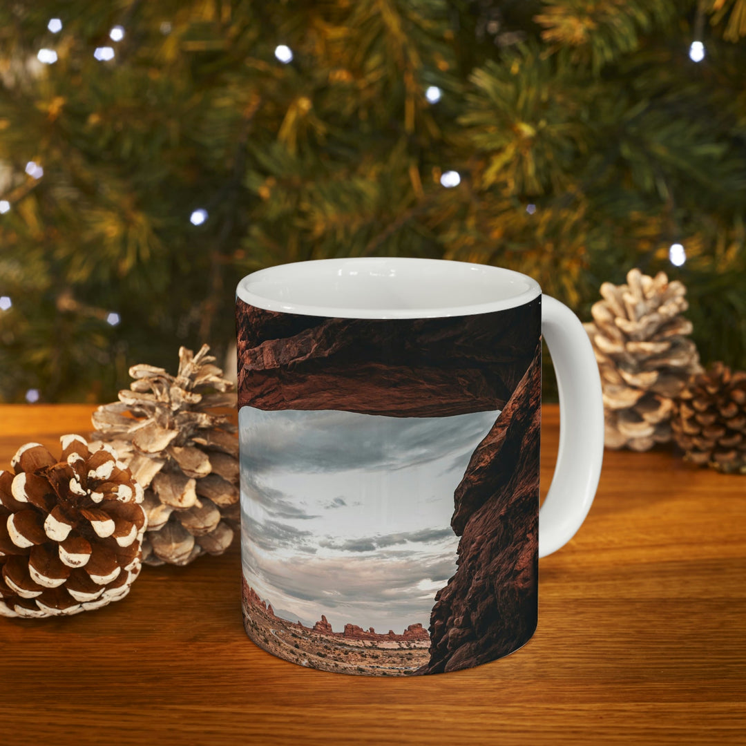 Natural Frames Part 2 - Ceramic Mug 11oz - Visiting This World