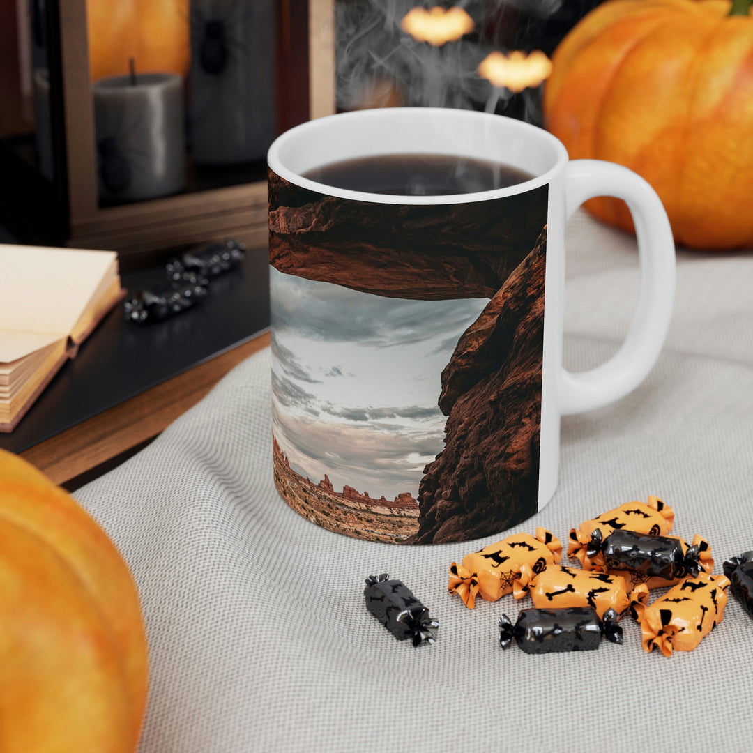 Natural Frames Part 2 - Ceramic Mug 11oz - Visiting This World