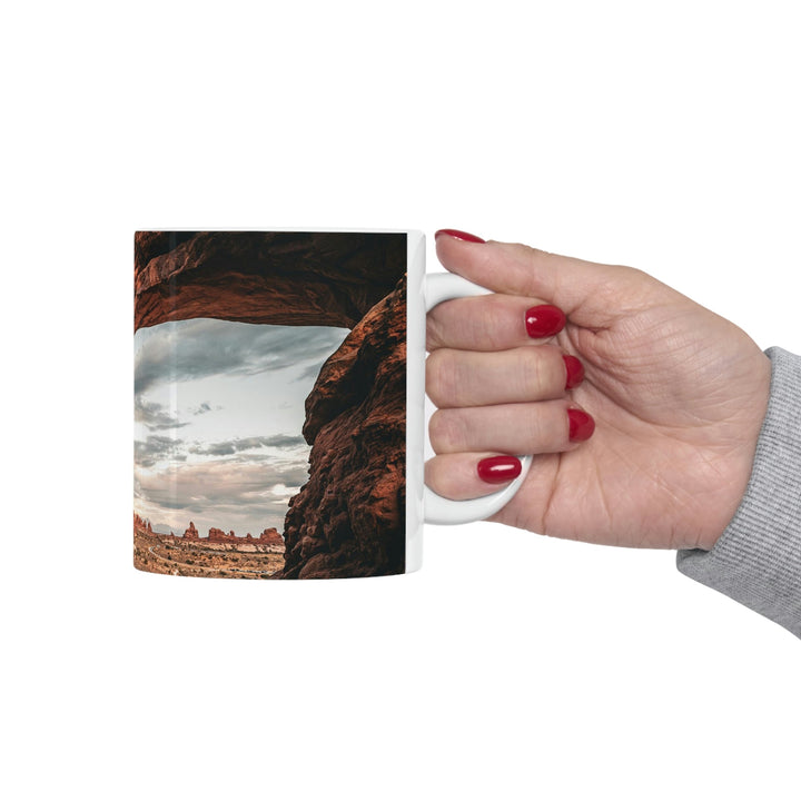 Natural Frames Part 2 - Ceramic Mug 11oz - Visiting This World