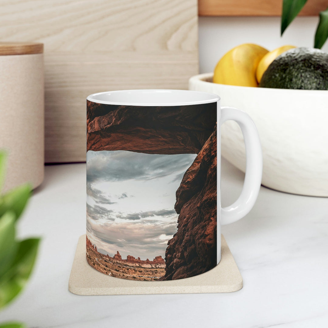 Natural Frames Part 2 - Ceramic Mug 11oz - Visiting This World