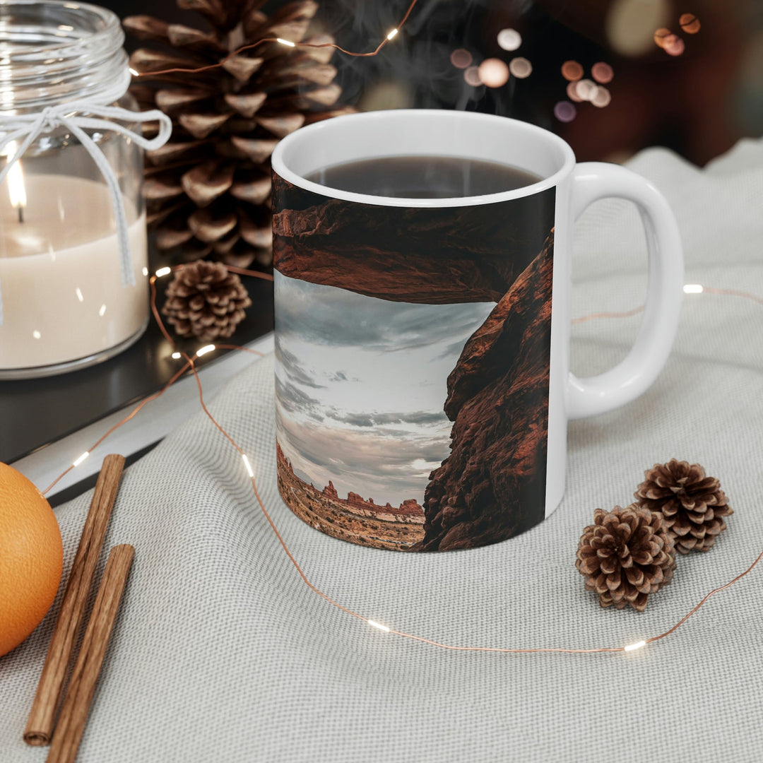 Natural Frames Part 2 - Ceramic Mug 11oz - Visiting This World