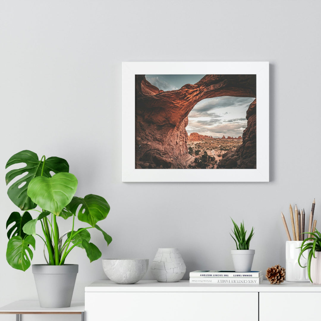 Natural Frames Part 2 - Framed Print - Visiting This World