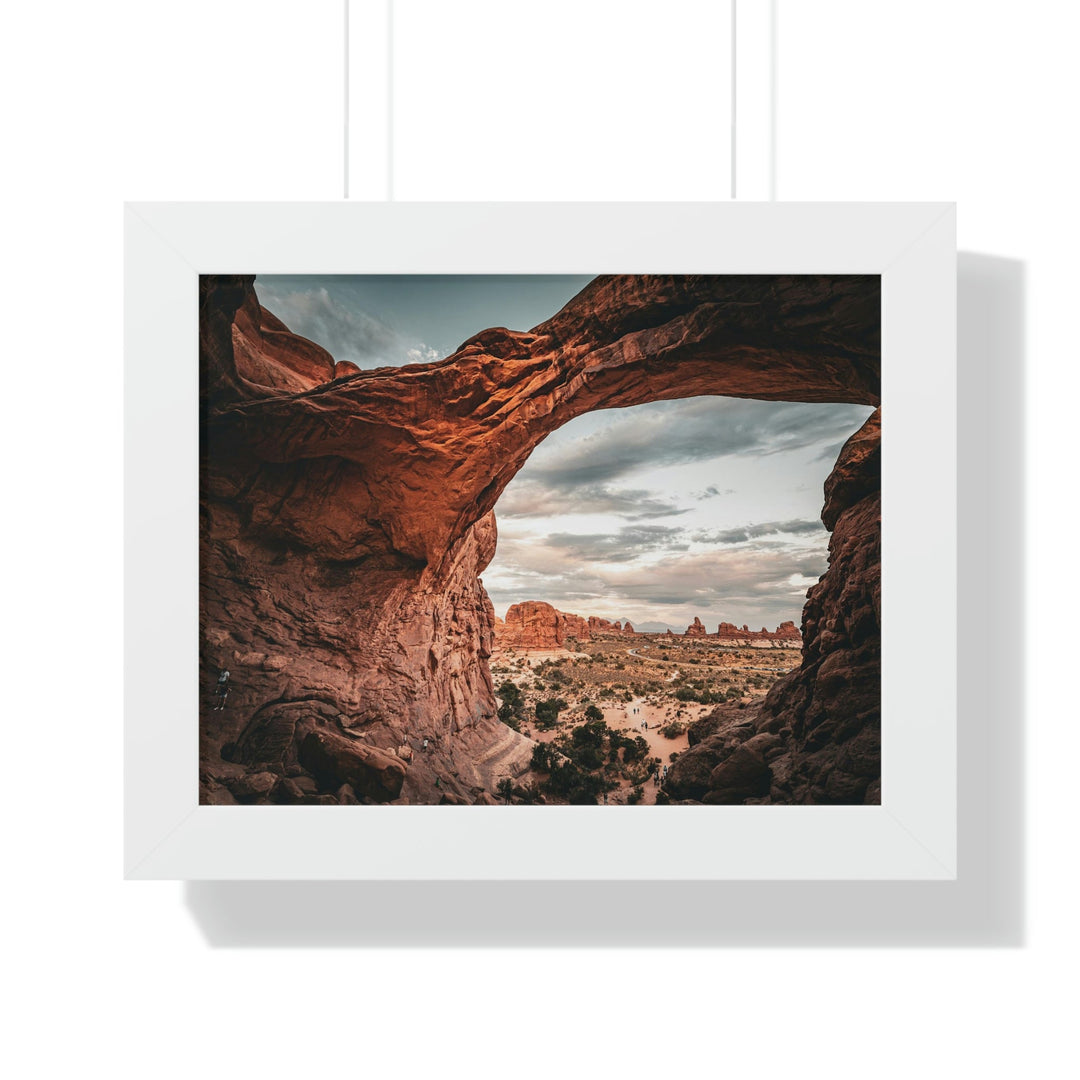 Natural Frames Part 2 - Framed Print - Visiting This World