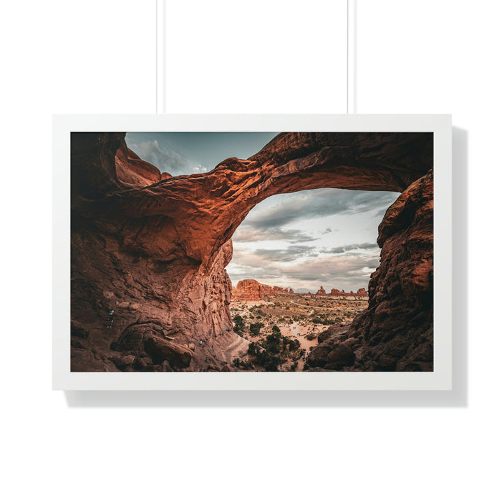 Natural Frames Part 2 - Framed Print - Visiting This World