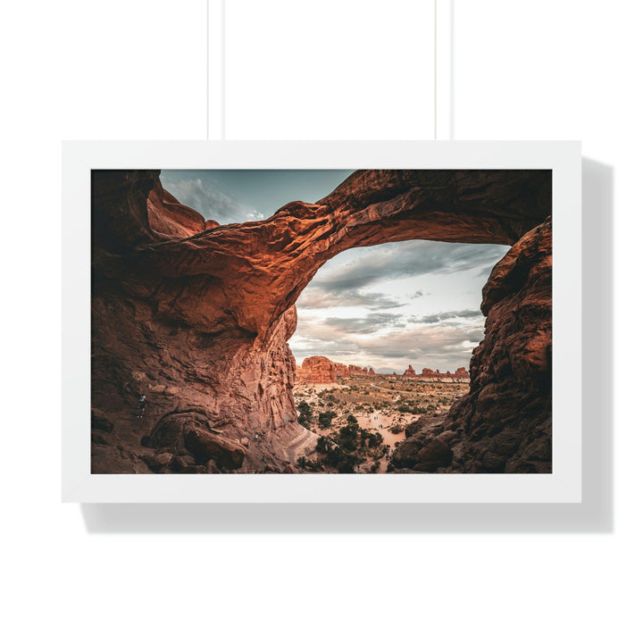 Natural Frames Part 2 - Framed Print - Visiting This World