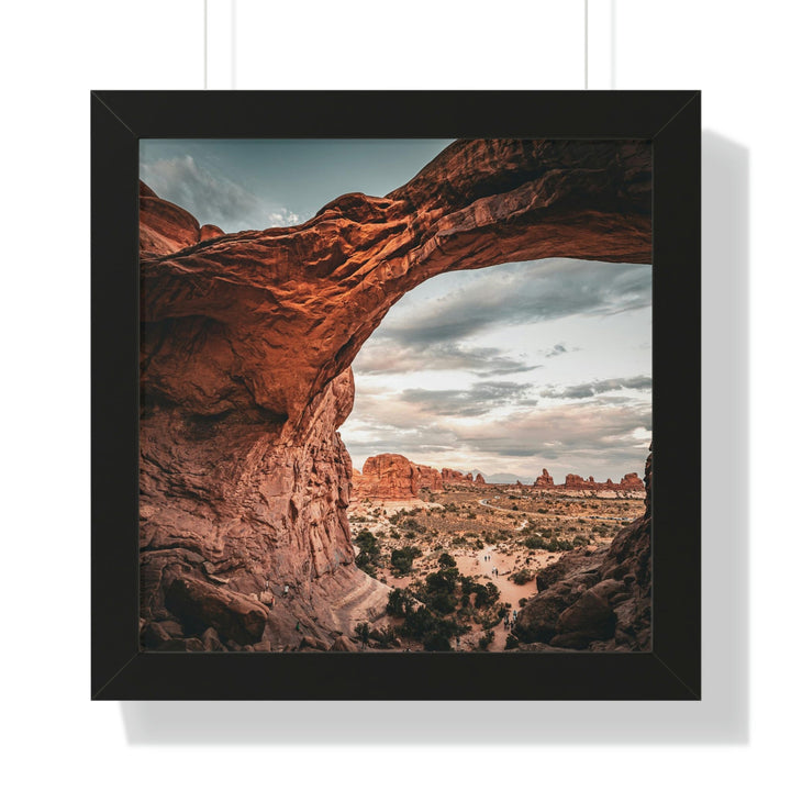 Natural Frames Part 2 - Framed Print - Visiting This World