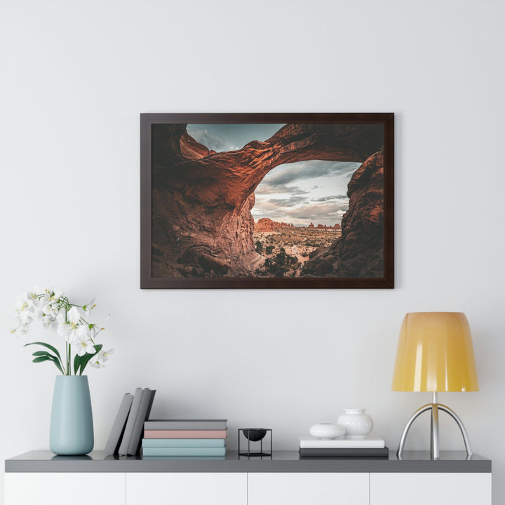 Natural Frames Part 2 - Framed Print - Visiting This World