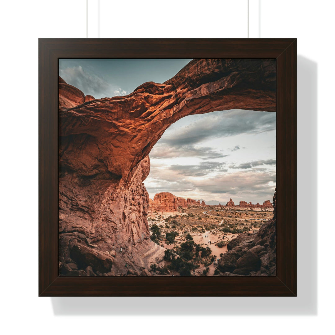 Natural Frames Part 2 - Framed Print - Visiting This World