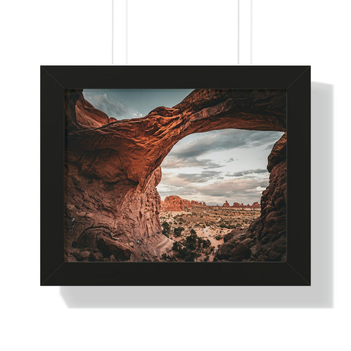 Natural Frames Part 2 - Framed Print - Visiting This World