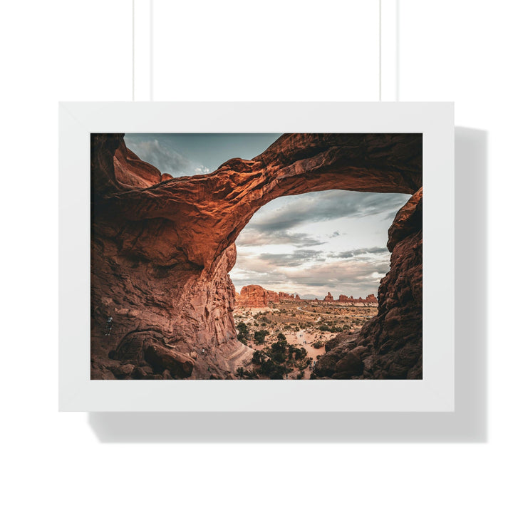 Natural Frames Part 2 - Framed Print - Visiting This World