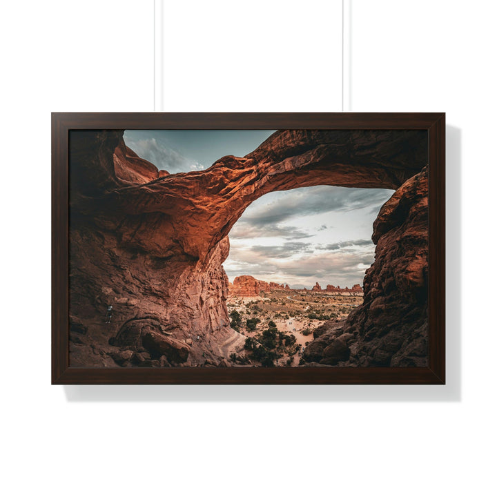 Natural Frames Part 2 - Framed Print - Visiting This World