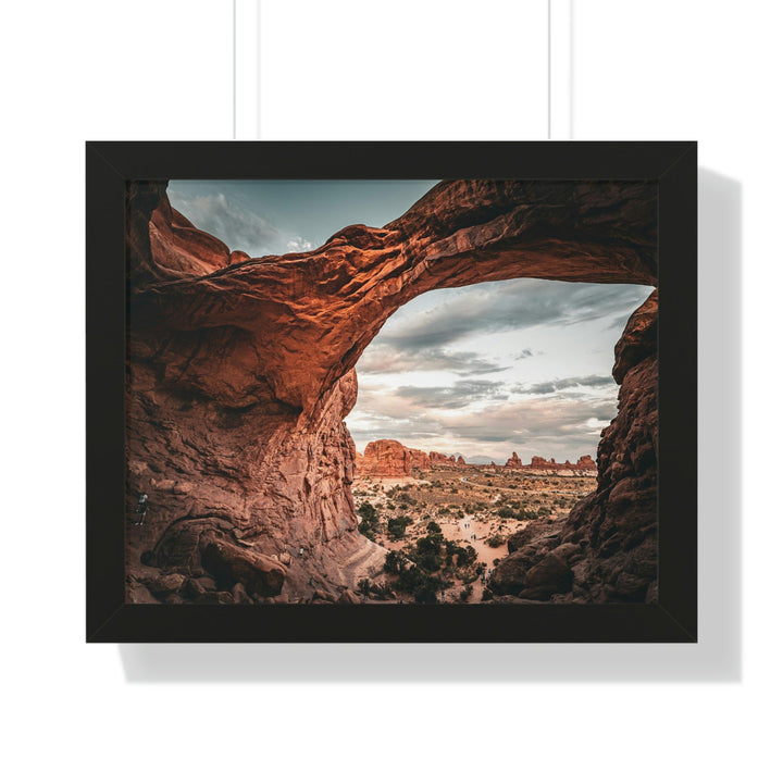 Natural Frames Part 2 - Framed Print - Visiting This World