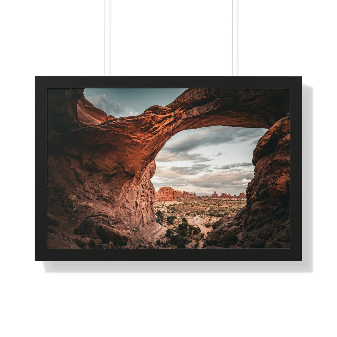 Natural Frames Part 2 - Framed Print - Visiting This World