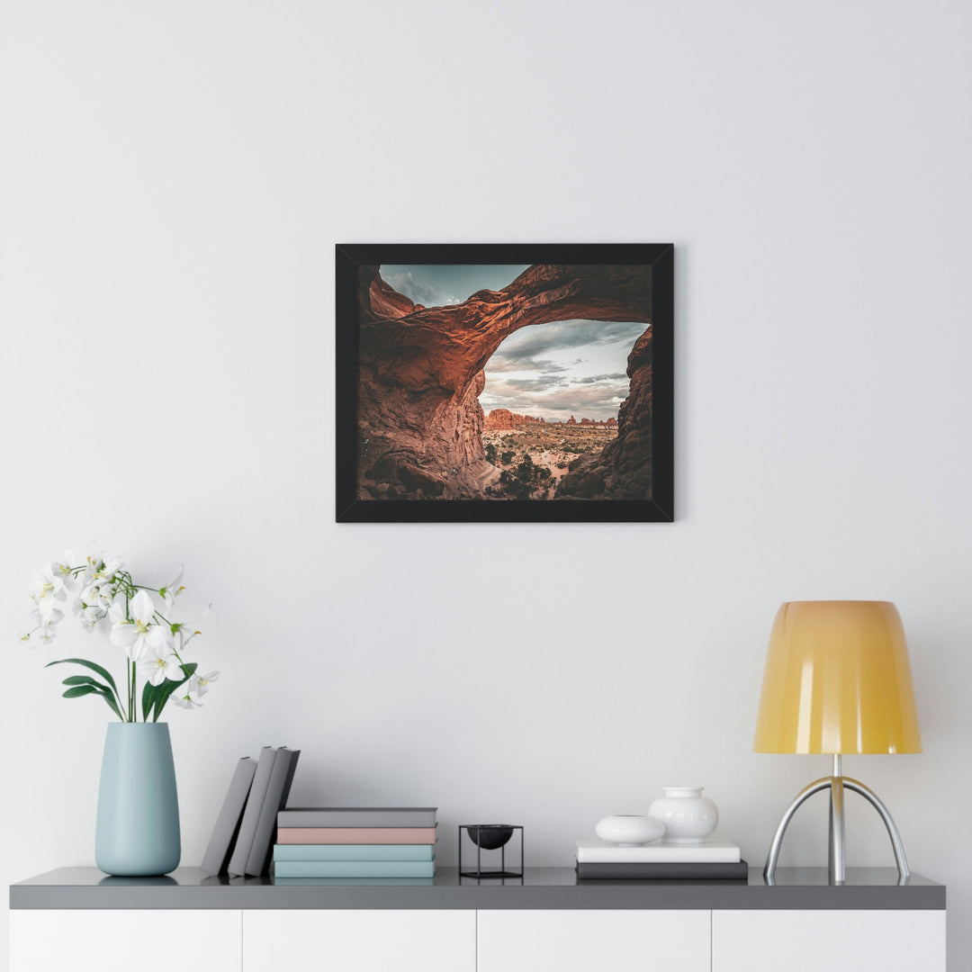 Natural Frames Part 2 - Framed Print - Visiting This World