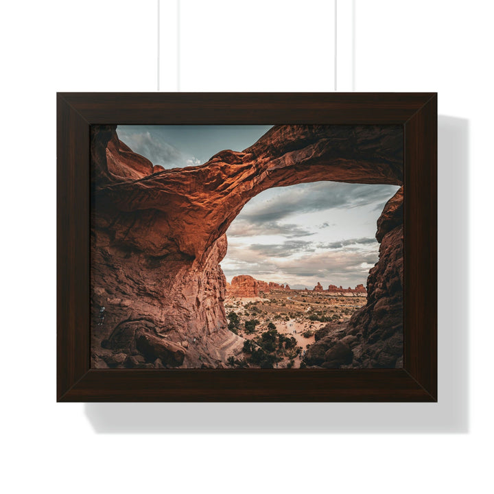 Natural Frames Part 2 - Framed Print - Visiting This World