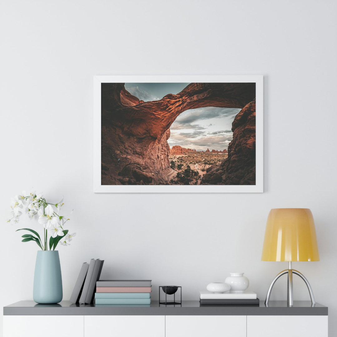 Natural Frames Part 2 - Framed Print - Visiting This World