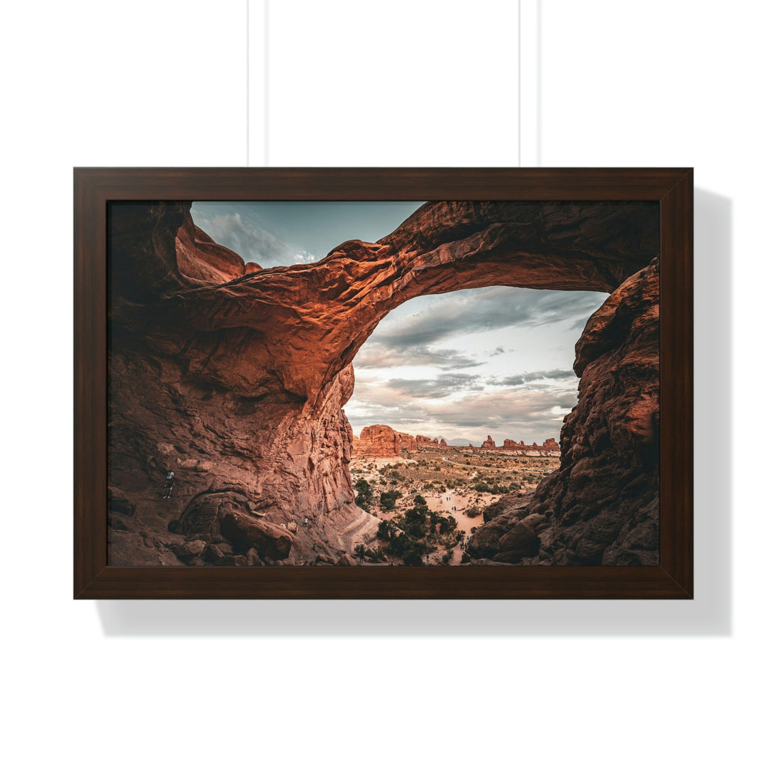 Natural Frames Part 2 - Framed Print - Visiting This World