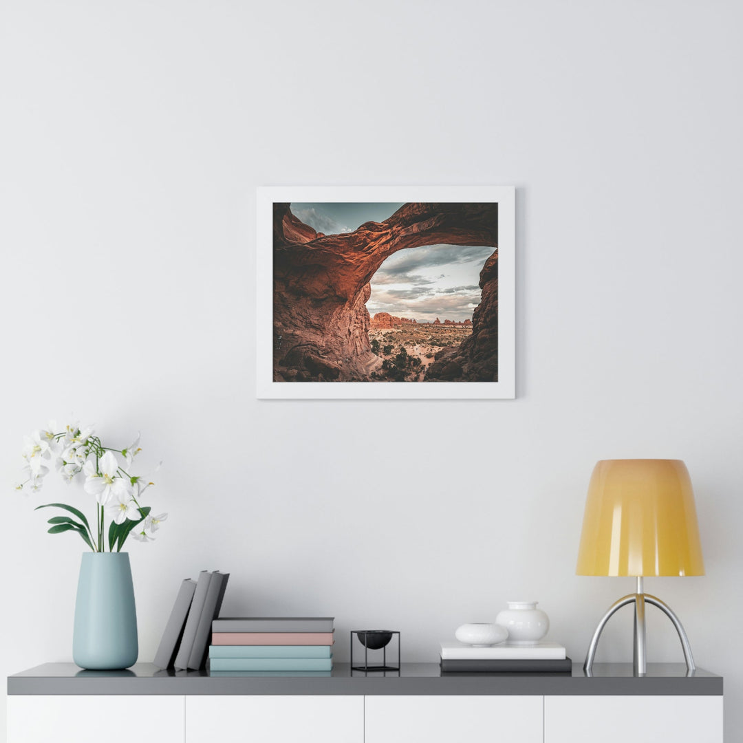 Natural Frames Part 2 - Framed Print - Visiting This World