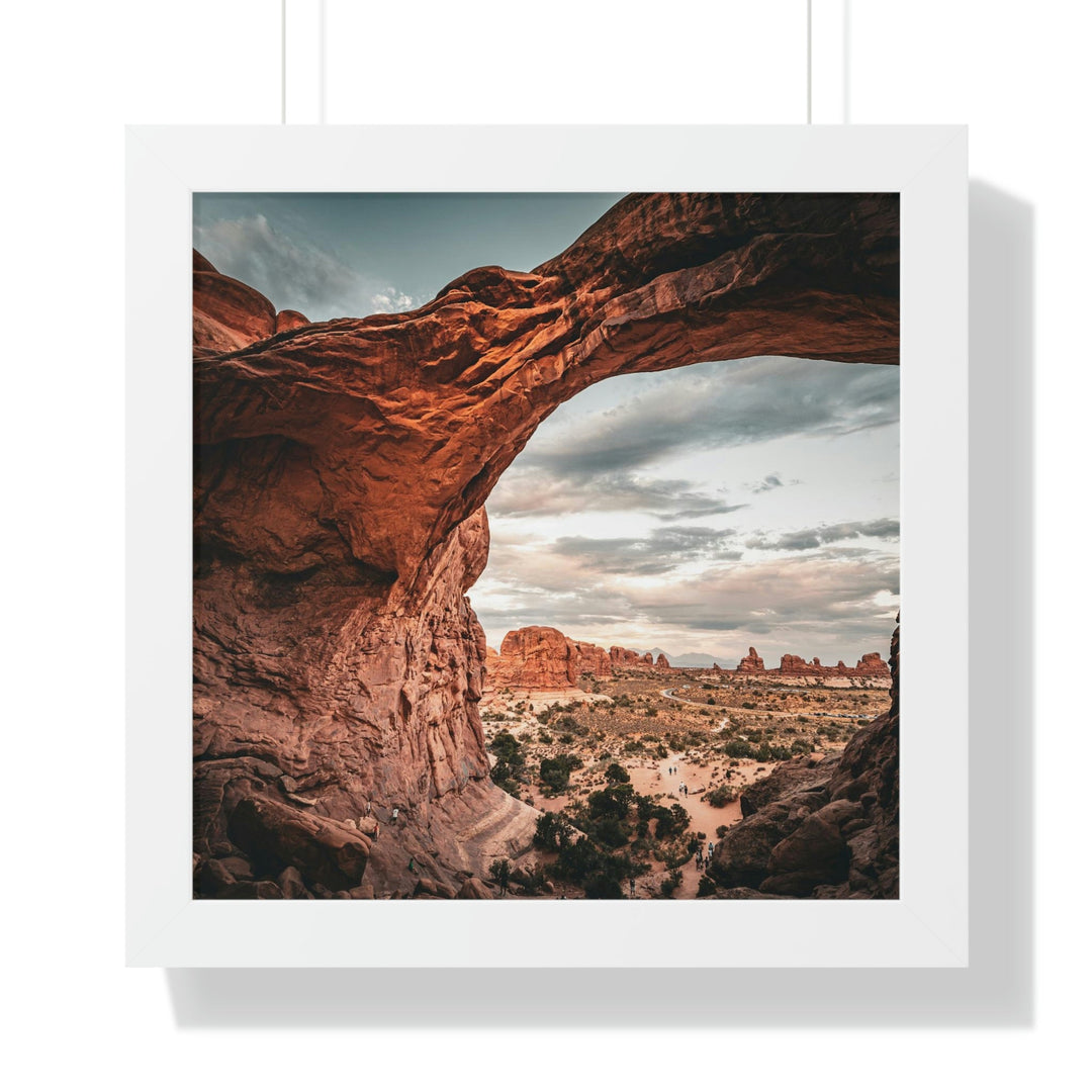 Natural Frames Part 2 - Framed Print - Visiting This World