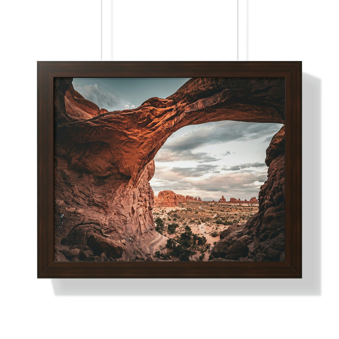 Natural Frames Part 2 - Framed Print - Visiting This World