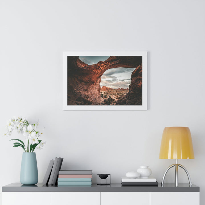 Natural Frames Part 2 - Framed Print - Visiting This World