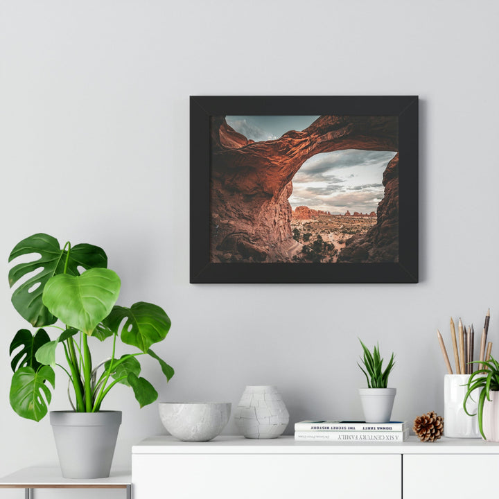 Natural Frames Part 2 - Framed Print - Visiting This World