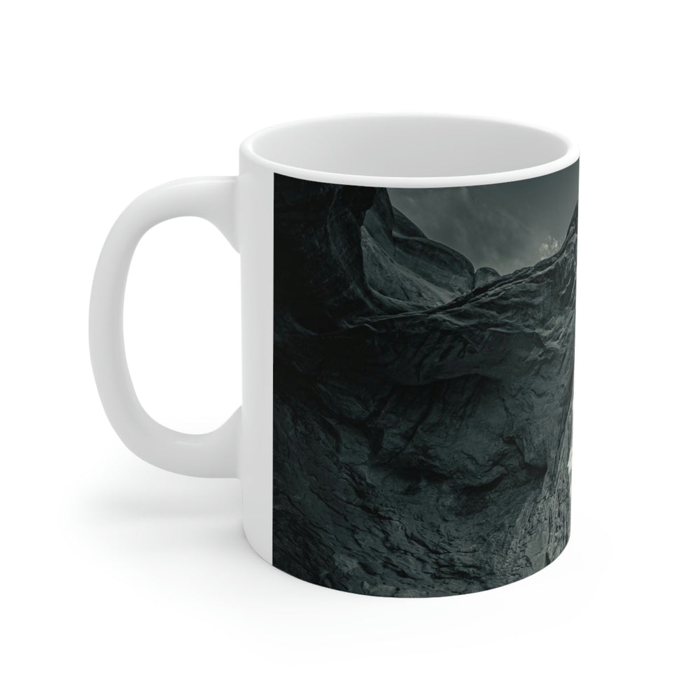 Natural Frames Part 2 in Black and White - Ceramic Mug 11oz - Visiting This World