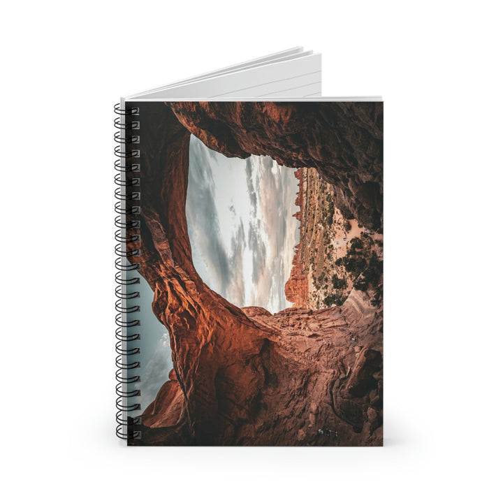 Natural Frames Part 2 - Spiral Ruled Line Notebook - Visiting This World