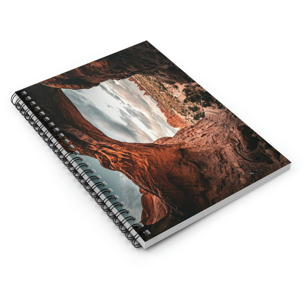 Natural Frames Part 2 - Spiral Ruled Line Notebook - Visiting This World