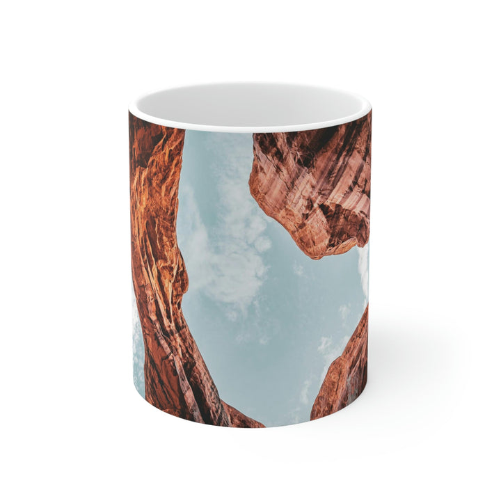 Natural Frames Part 3 - Ceramic Mug 11oz - Visiting This World